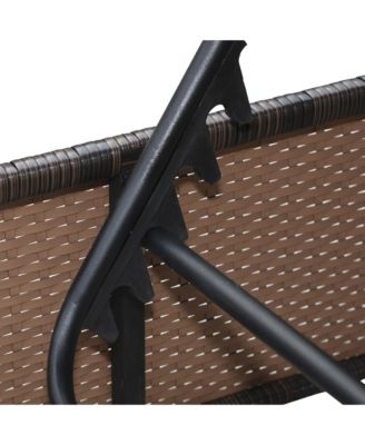 Pool Furniture, 2 Chaise Lounge Chairs & Table, Cushioned,