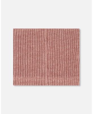 Girl Mid-Season Knit Neck Warmer Dusty Pink - Toddler|Child