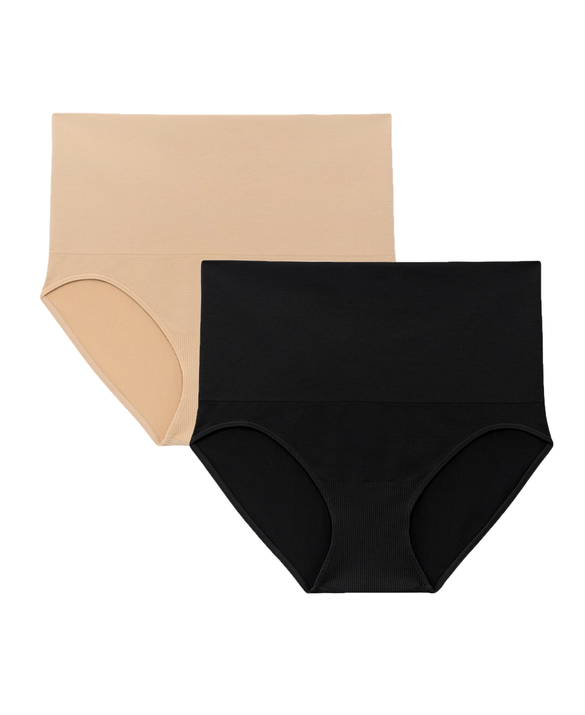 Motherhood Maternity Seamless Postpartum Shaper Panty with Belly Support, 2-Pack