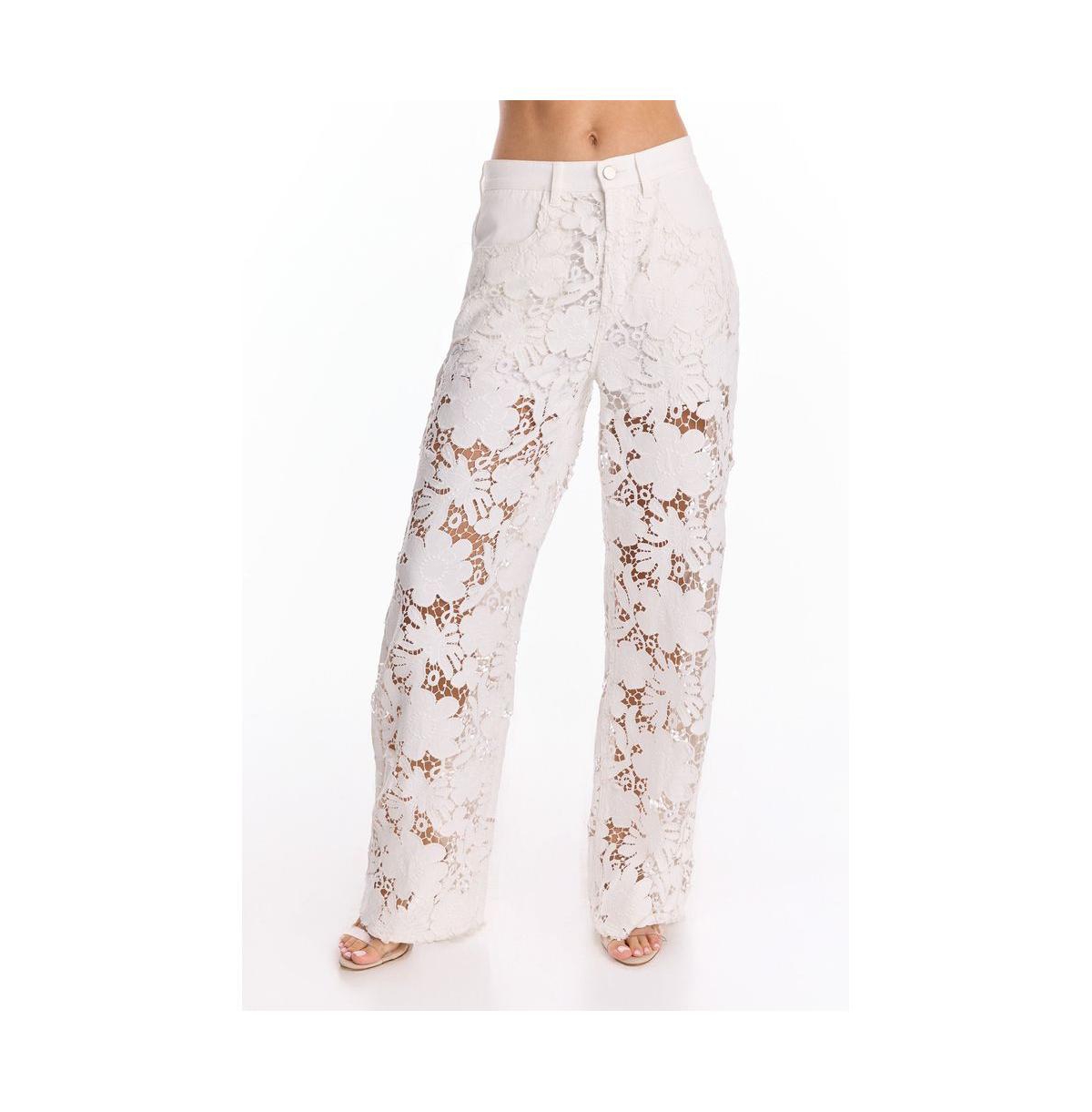 Women's Celeste High Rise Jean - White - White