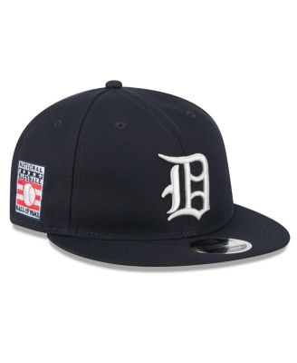 New Era - Men's Navy Detroit Tigers Baseball Hall of Fame Retro Crown 9FIFTY Adjustable Hat