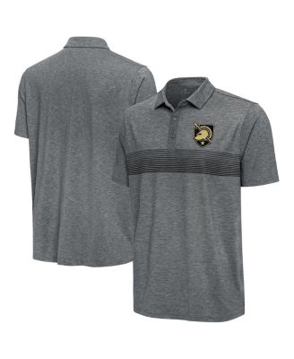 Antigua - Men's Pewter Army Black Knights Dashing Polo Shirt