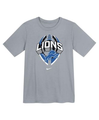 Preschool Gray Detroit Lions Icon Legend Performance T-Shirt