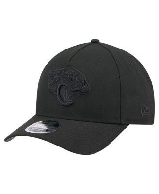 New Era - Men's Black Jacksonville Jaguars Team Collection 9FORTY M-Crown A-Frame Adjustable Hat