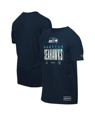 New Era - Men's College Navy Seattle Seahawks 2025 NFL Training Camp T-Shirt