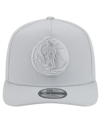 Men's Gray Dallas Mavericks Colorpack A-Frame Pinch Front 9FIFTY Snapback Hat