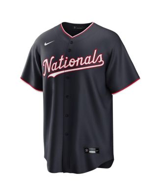 Men's Dylan Crews Navy Washington Nationals Alternate Replica Jersey
