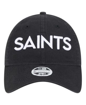 Women's Black New Orleans Saints Cece 9TWENTY Adjustable Hat