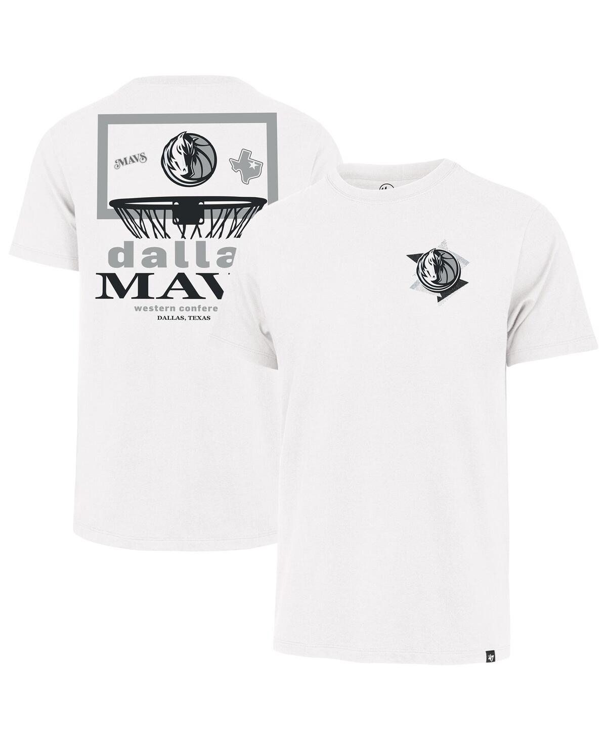 Men's White Dallas Mavericks City Edition Backboard Franklin T-Shirt - White