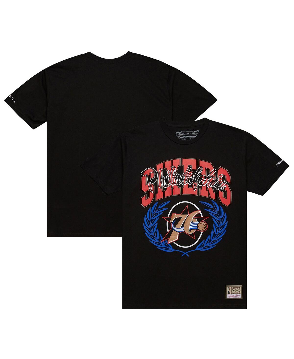 Men's Black Philadelphia 76ers Nba x Michelob Ultra Rewind Ii T-Shirt - Black