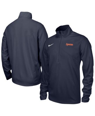 Nike - Men's Navy Syracuse Orange Training Performance Quarter-Zip Pullover
