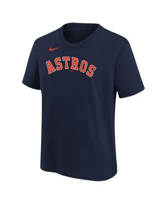 Big Boys and Girls Framber Valdez Navy Houston Astros Name Number T-Shirt