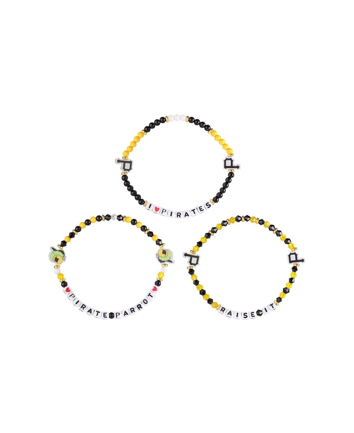 Pittsburgh Pirates 3-Pack Friendship Bracelet Set