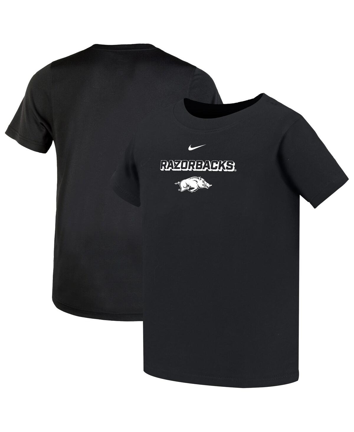 Nike Toddler Black Arkansas Razorbacks Legend Performance T-shirt In Black