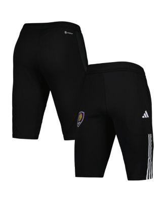 adidas - Men's Black Orlando City SC 2023 On-Field Training AEROREADY Half Pants