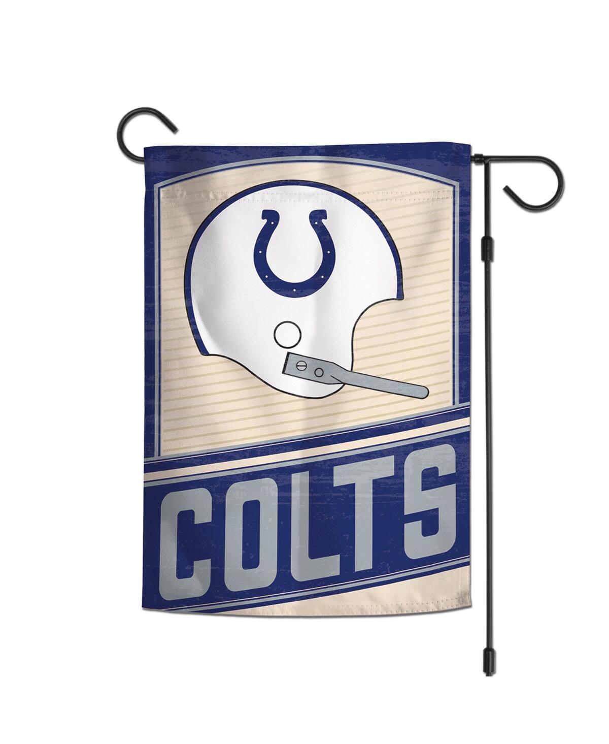 Wincraft Indianapolis Colts 2-sided 12'' X 18'' Team Garden Flag In Transparent