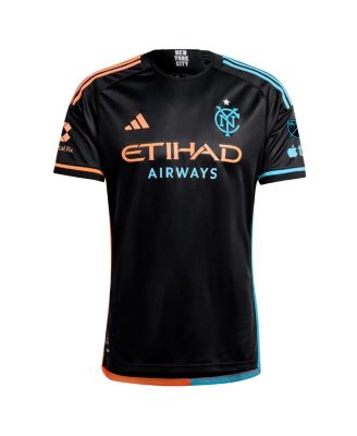Men's Tayvon Gray Black New York City FC 2024 24/7 Kit Authentic Player Jersey