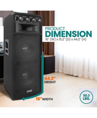 1600W Heavy Duty 7 Way Pa Loud-speaker Cabinet