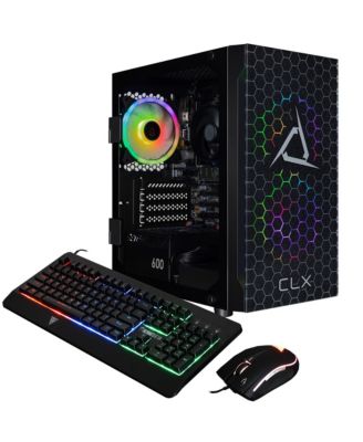 SET Gaming Desktop - AMD Ryzen 5 8600G 4.3GHz 6-Core Processor, 16GB DDR5 Memory, , 500GB SSD, WiFi, Windows 11 Home 64-bit