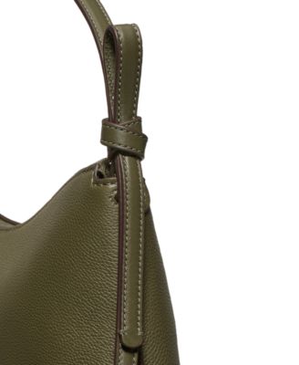 Loop Medium Pebbled Leather Shoulder Bag