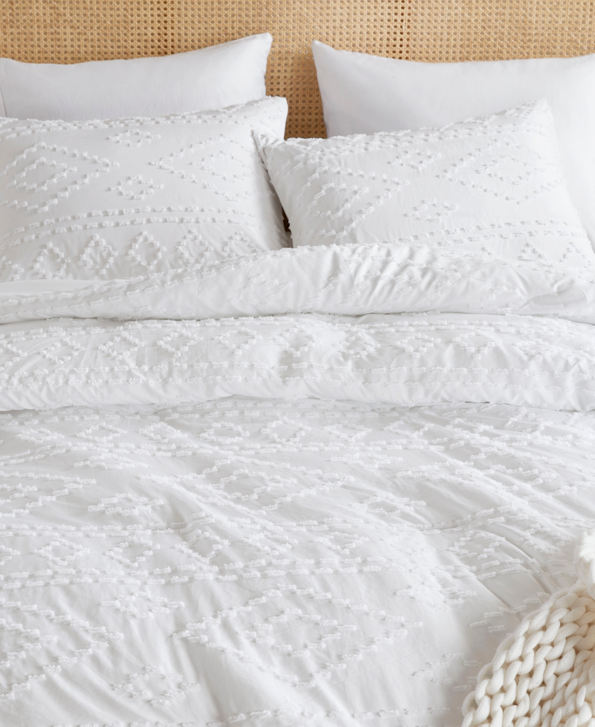 510 Design Gigi Boho 2-pc. Comforter Set, Twin/twin Xl In White