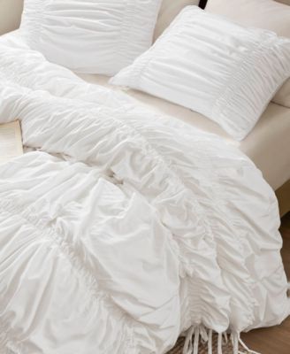 Mia Ruched 2-Pc. Comforter Set, Twin/Twin XL