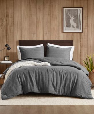 Mckenzie Twill Washed 2-Pc. Comforter Set, Twin/Twin XL