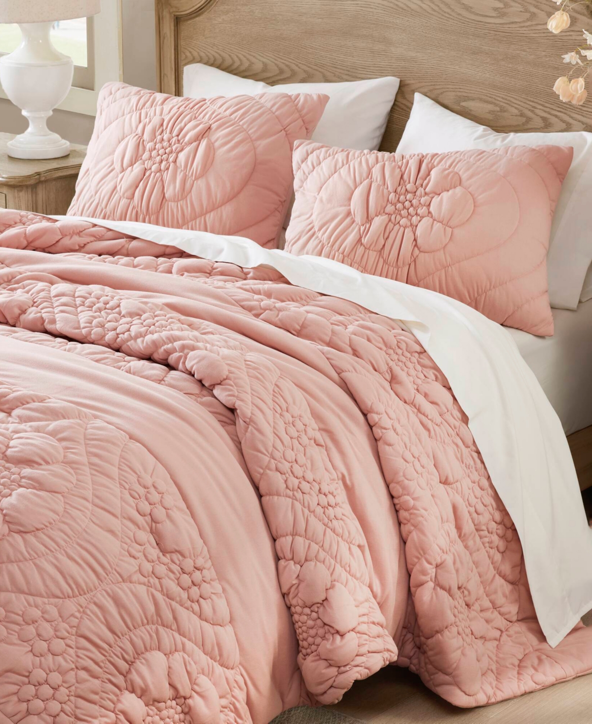 Madison Park Elise Floral 3-Pc. Comforter Set, King