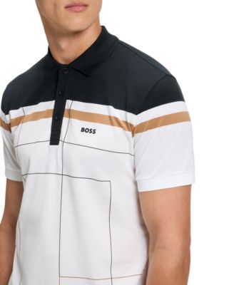 Men's Quick-Dry Stretch Cotton Slim-Fit Polo Shirt
