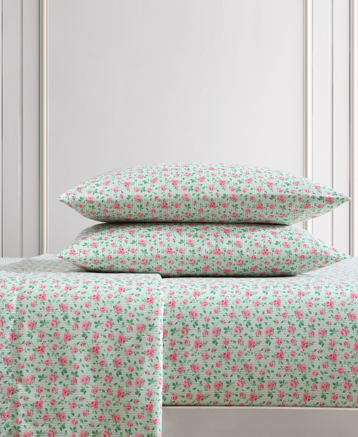 Betsey Johnson Silky Microfiber Printed 4-pc. Sheet Set, Full