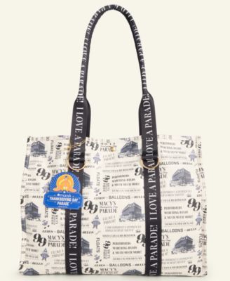 Thanksgiving Day Parade 2025 Large Wax Coated Tote Bag, Macy's Exclusive