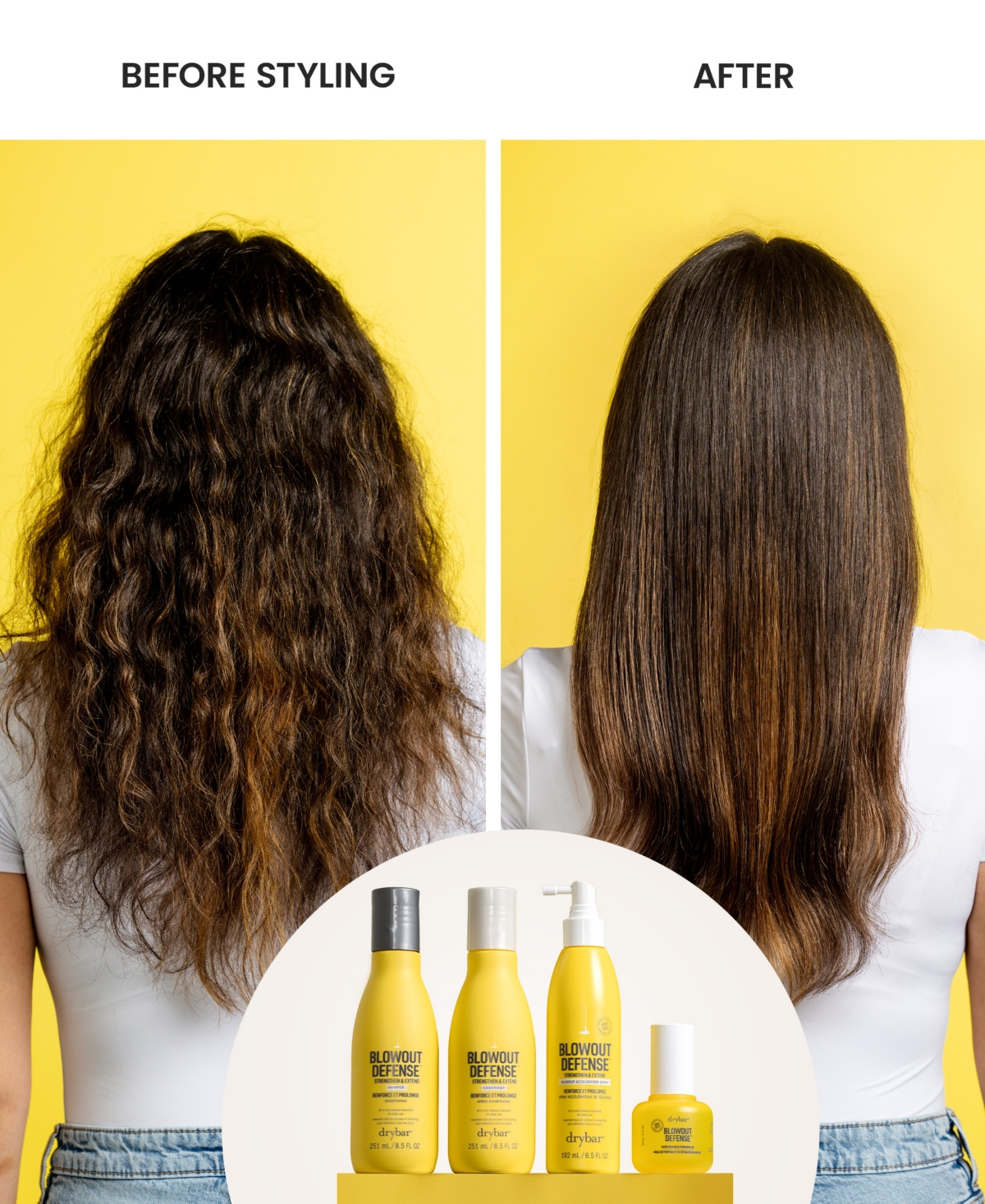 Drybar Blowout Defense Rapid Repair & Finishing Oil, 2 Oz. In Transparent