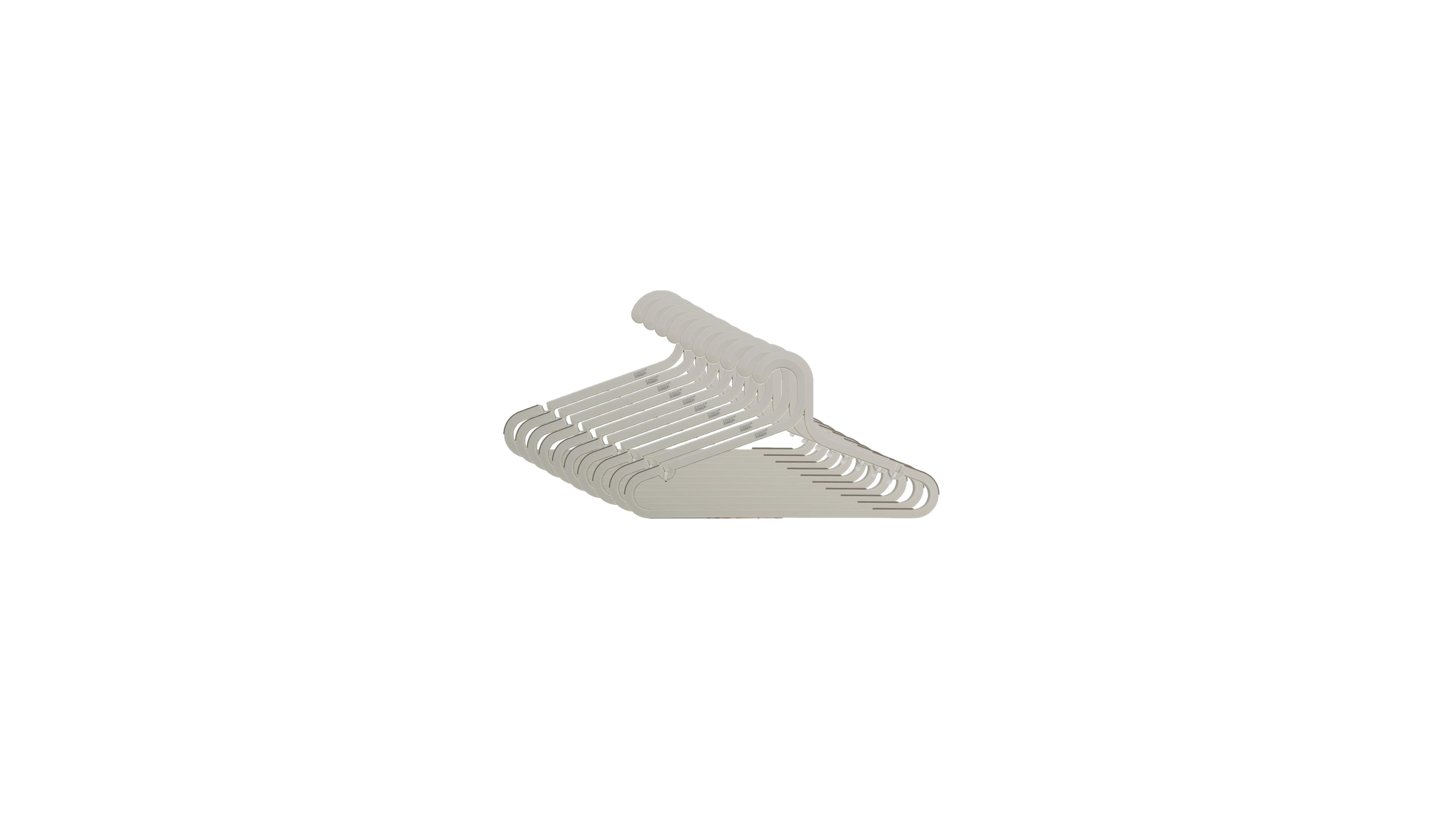Joseph Joseph Orderly Anti-tangle Clothes Hangers, 20 Pack