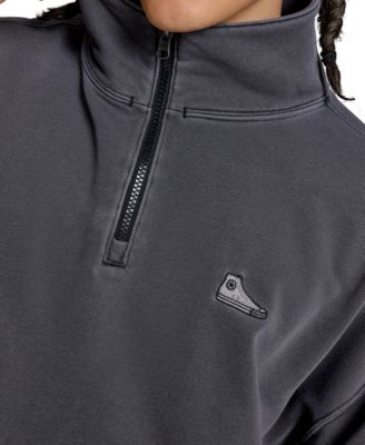 Men's Loose Fit Sneaker Patch Sweatshirt