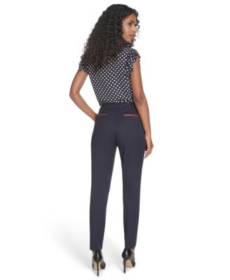 Women's Slim Mid-Rise Ankle Riding Pant