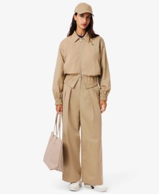 Women's Logo Zip Polo Collar Jacket