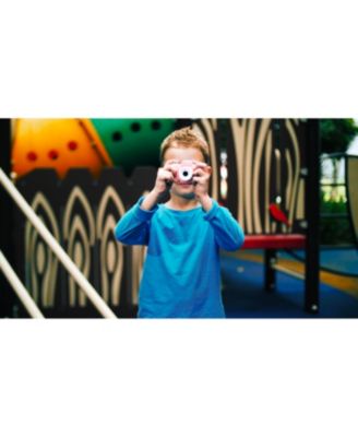 Camera 3 (Pink) Kids Digital Camera, Video Camera for Toddlers, 16MP 1080HD Video, MicroSD Card, Selfie & Macro Lens, Safety Neck Lanyard Gift for Kids 3-12