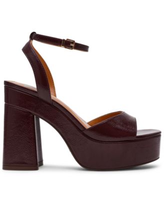 Women's Wizzard Two-Piece Platform Block Heel Dress Sandals