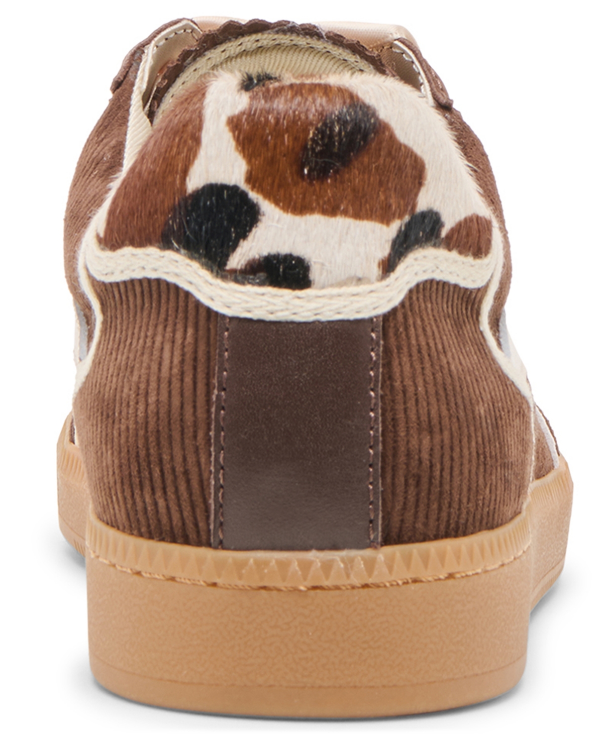 Dolce Vita Notice Sneakers Chocolate Corduroy In Multi