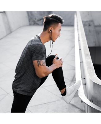 Endurance Run 2 Waterproof In Ear Wired Headphones-Black