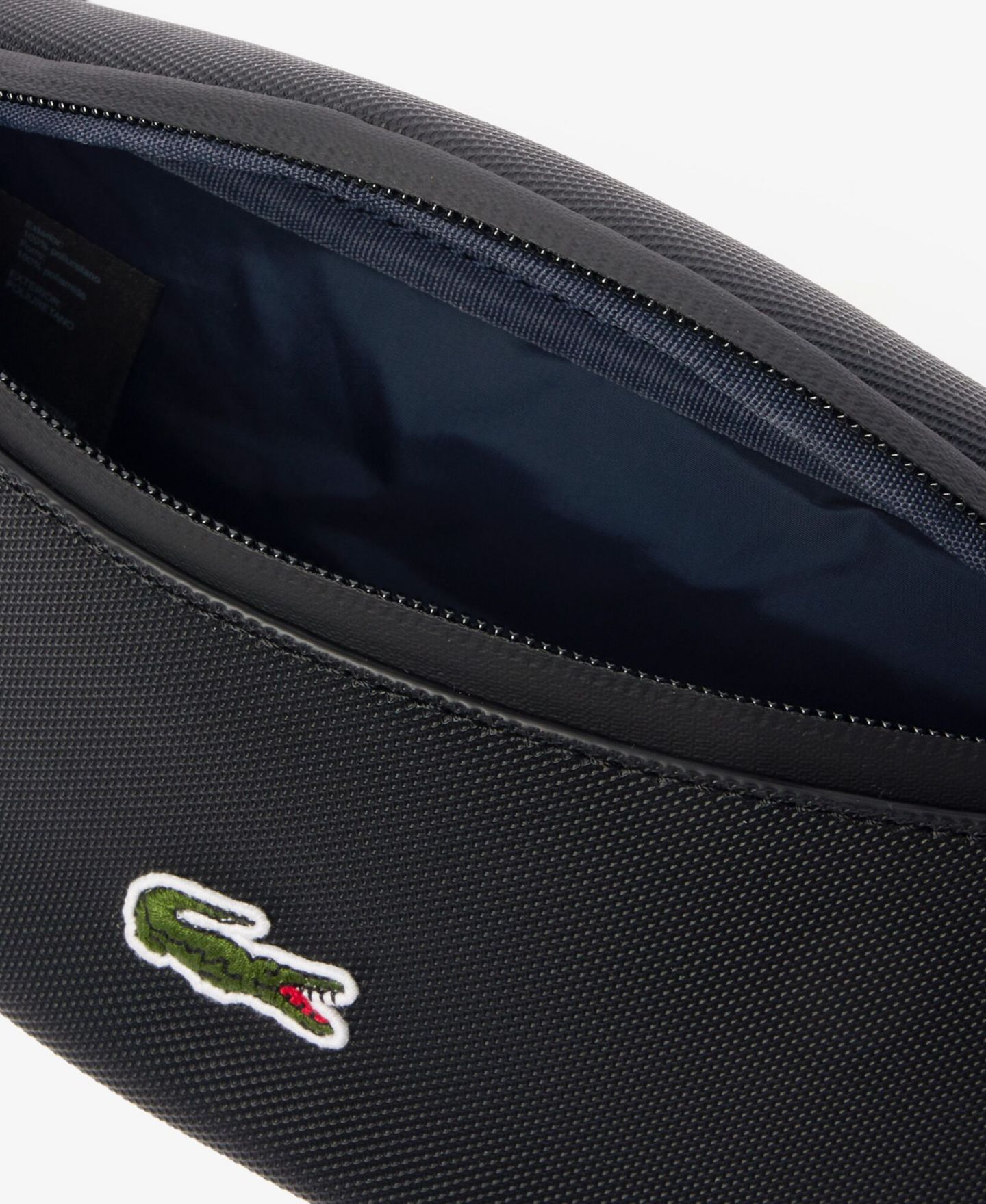Мужская сумка Lacoste Logo Waist, цвет: Чёрный — фото 3