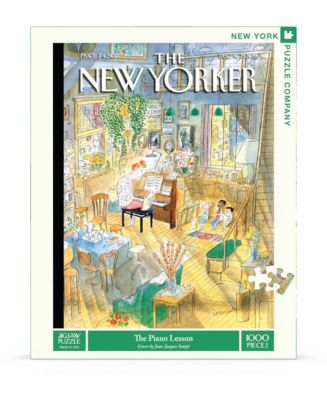 New York Puzzle Company The Piano Lesson 1000 Piece Puzzle - Macy's