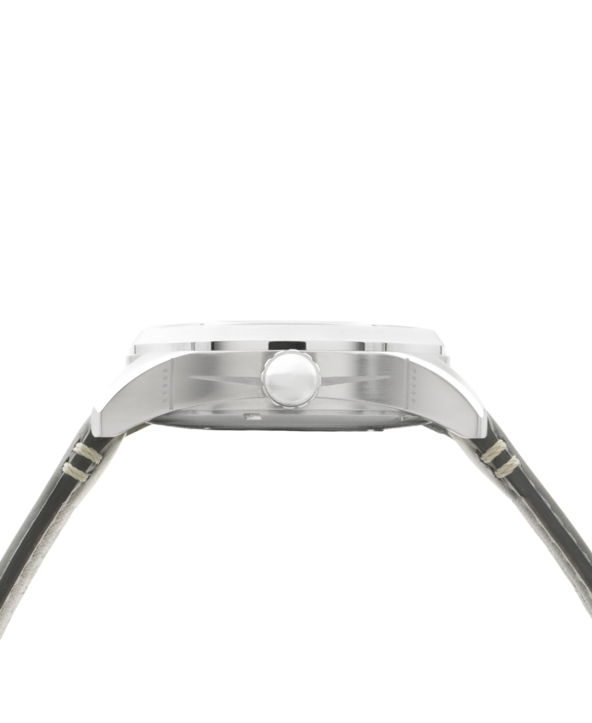 Avi-8 Spitfire Type 300 Automatic Ve-day 80th Anniversary Limited Edition Leather Strap Watch, 41mm In Black