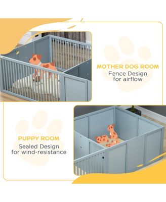 Whelping Box Dogs Newborn Puppy Supplies for Mama's Comfort