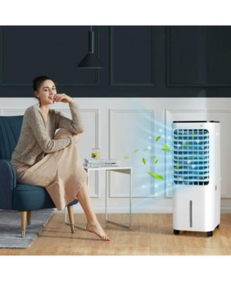 4-in-1 with 12L Water Tank and 4 Ice Boxes, Evaporative Air Cooler