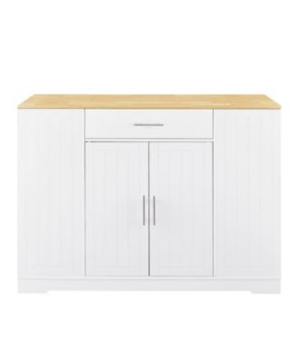 Drawers and Trash Storage Kitchen Island