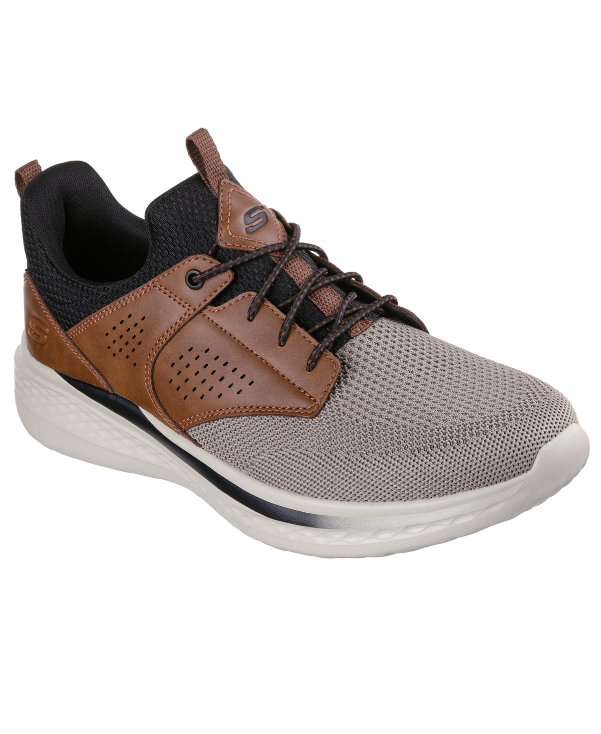 Men's Relaxed Fit: Slade - Breyer Casual Sneakers from Finish Line - Brown,Tan