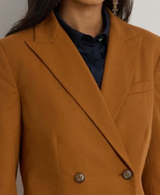 Women's Doeskin Nashill Double Breasted Twill Blazer