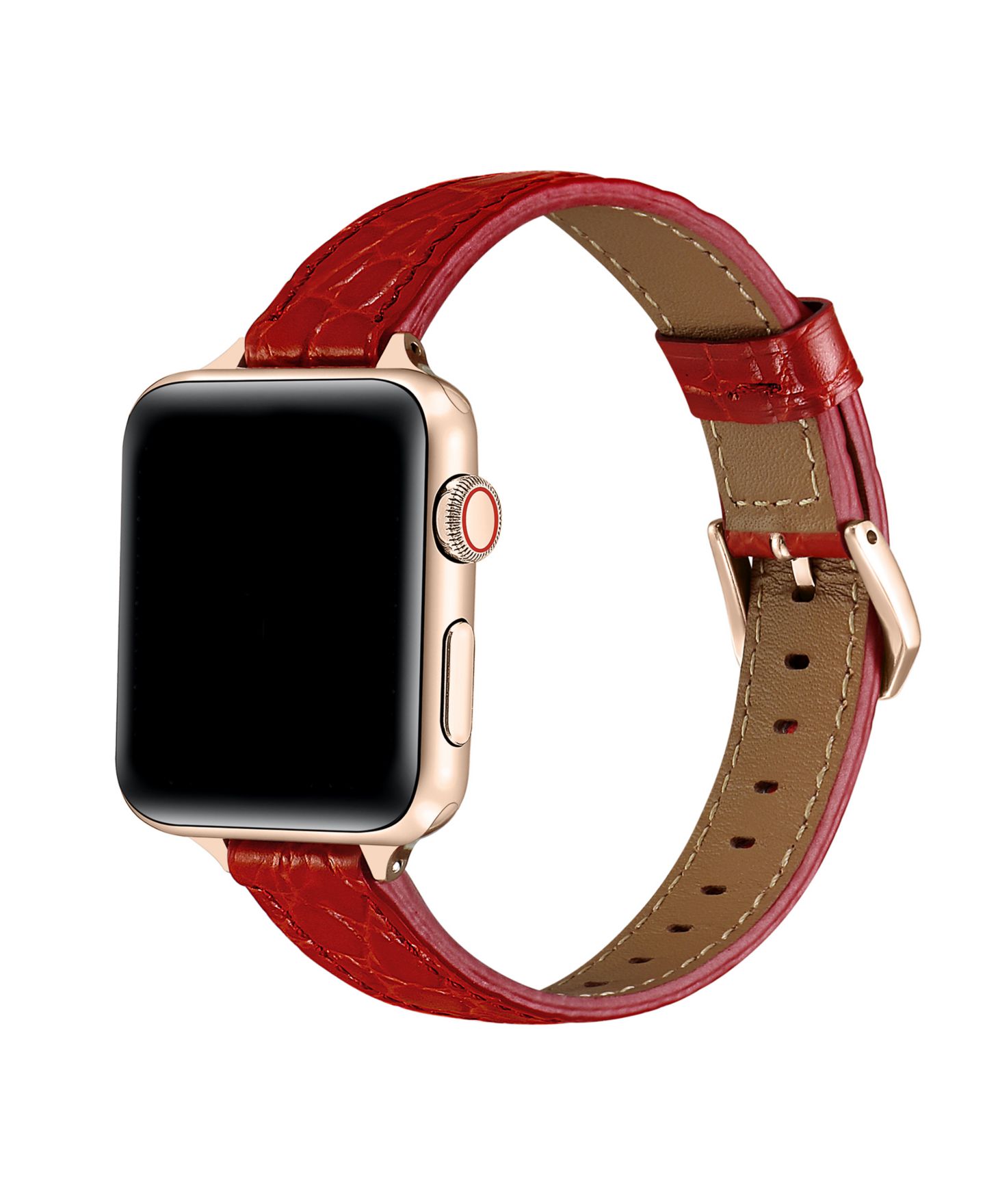 Ремешок для часов Posh Tech Cleo Skinny Croc Leather Band for Apple Watch — фото 2