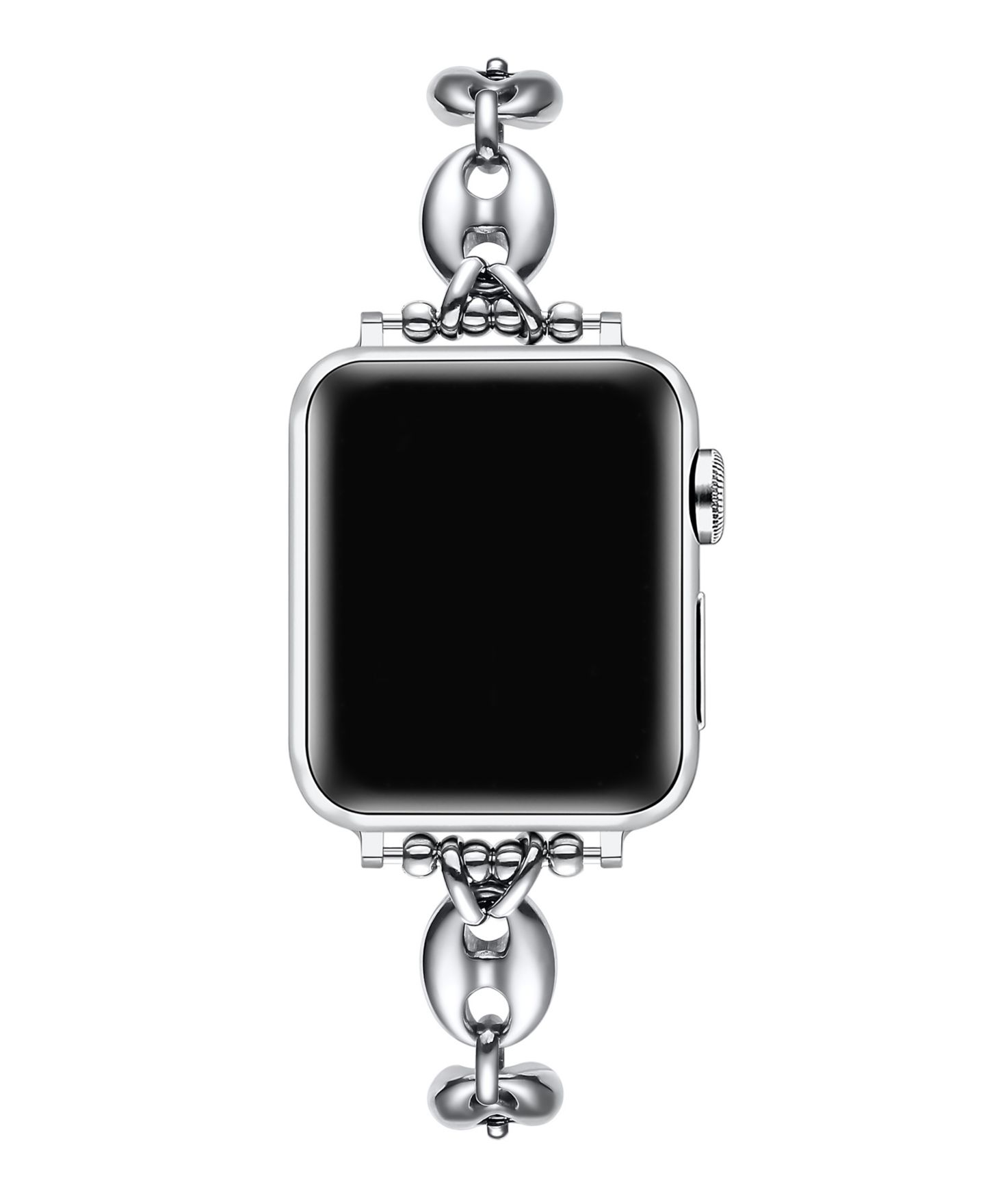 Ремешок для часов Posh Tech Poppy Silver Stainless Steel Link Band for Apple Watch — фото 1